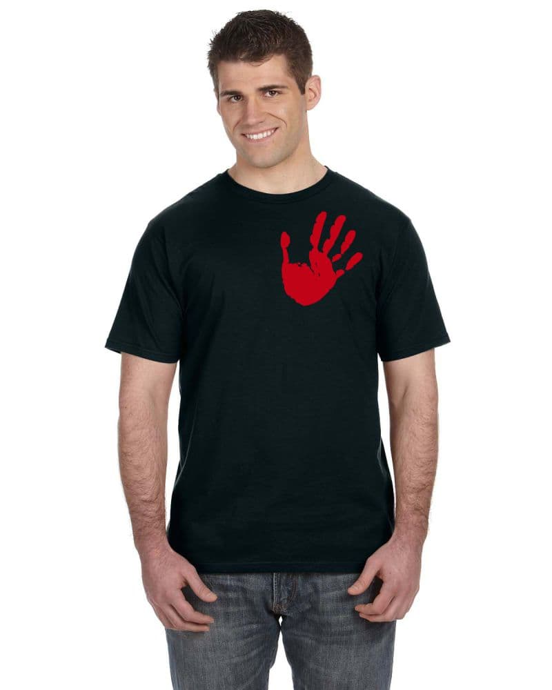 BoStrong "Red Handed" t-shirt front