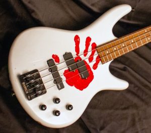 Bo Oliver's "Red-Handed" bass